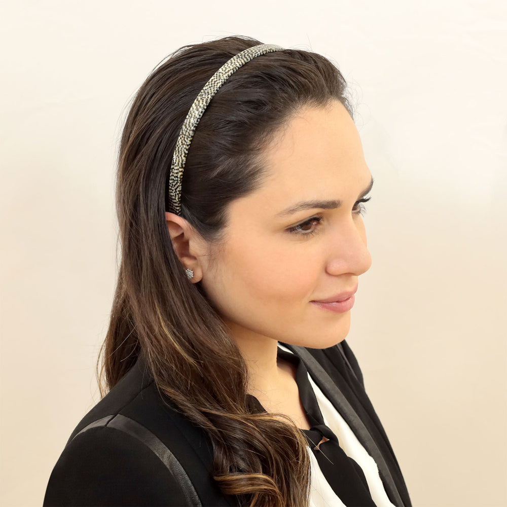 Frisur mit schmalen Haarreif Alicante