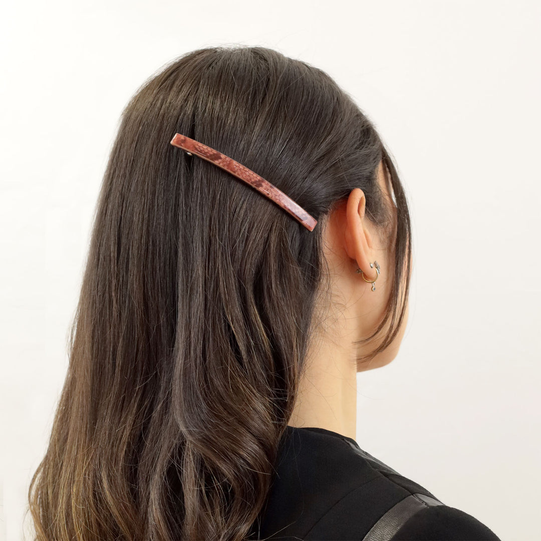 Frisur mit langer Haarspange Jaipur