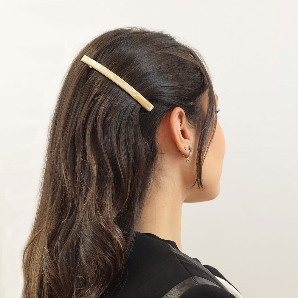 Elegante Haarspange Recife – stilvoller Haarschmuck für halb offene Frisuren.