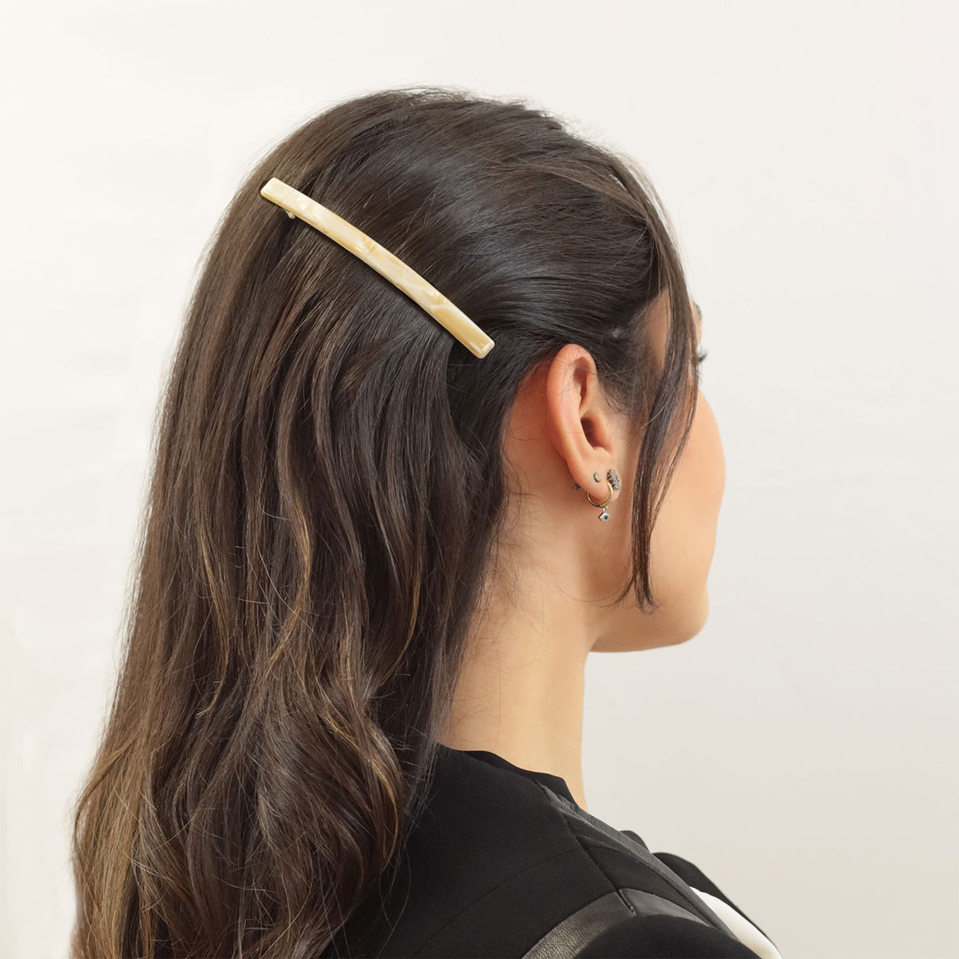 Elegante Haarspange Recife – stilvoller Haarschmuck für halb offene Frisuren.