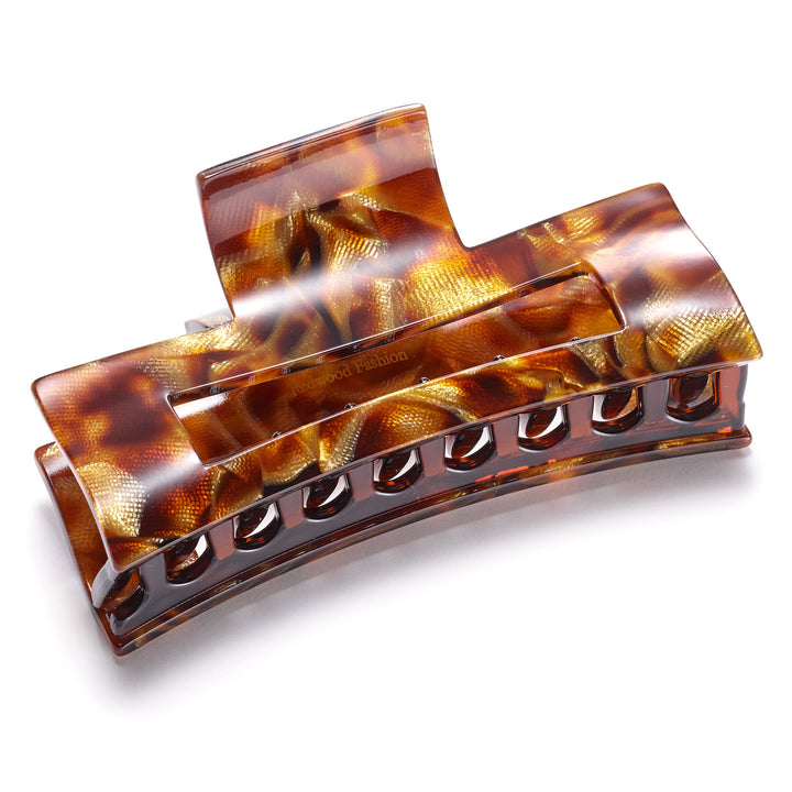 Granada Haarklammer groß, rechteckig mit Aussparung