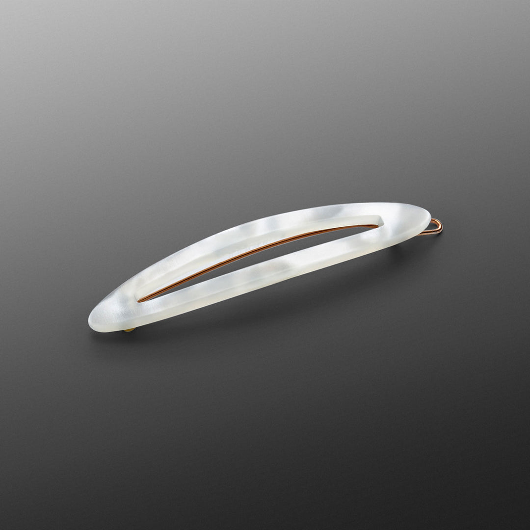 Haarclip Florenz, mittelgroß, elliptisch mit Aussparung für Damen