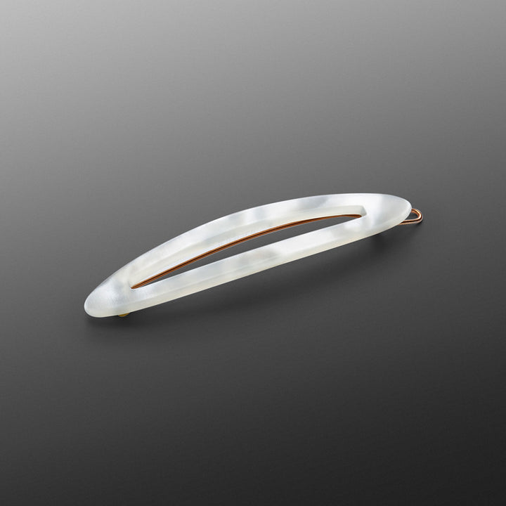 Haarclip Florenz, mittelgroß, elliptisch mit Aussparung für Damen