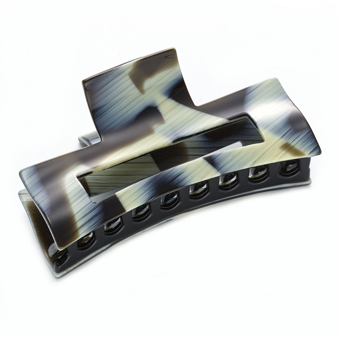 Dublin Haarklammer groß, rechteckig mit Aussparung