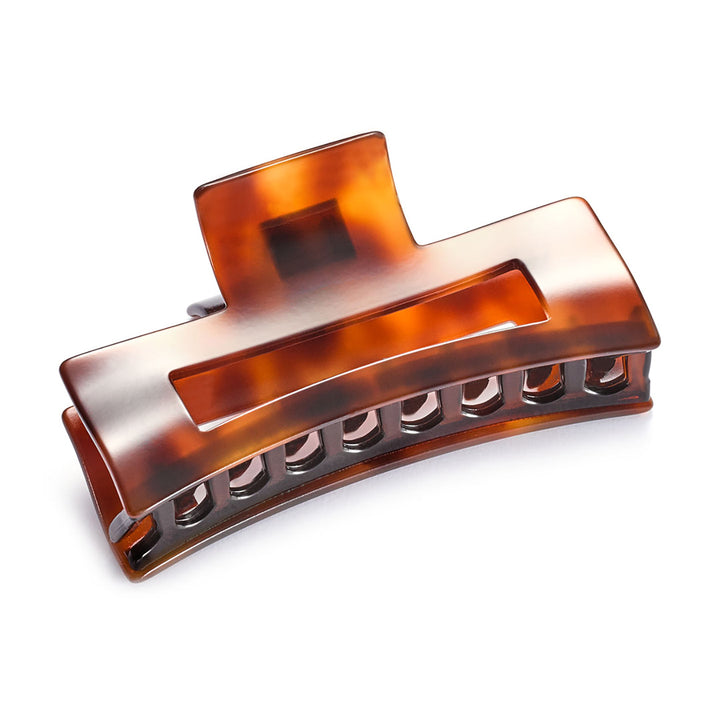 Madrid Haarklammer groß, rechteckig mit Aussparung