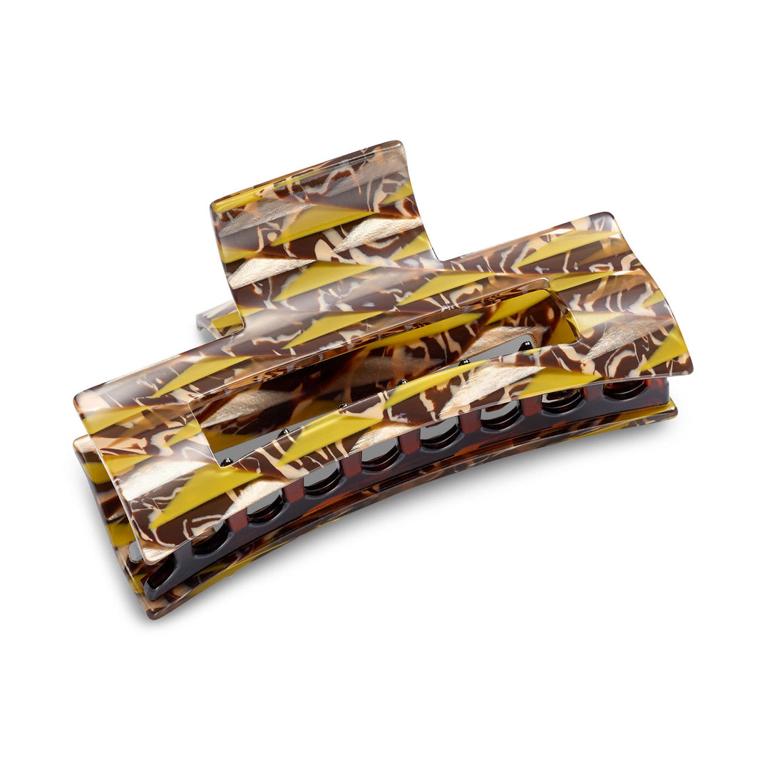 Taipeh Haarklammer groß, rechteckig mit Aussparung