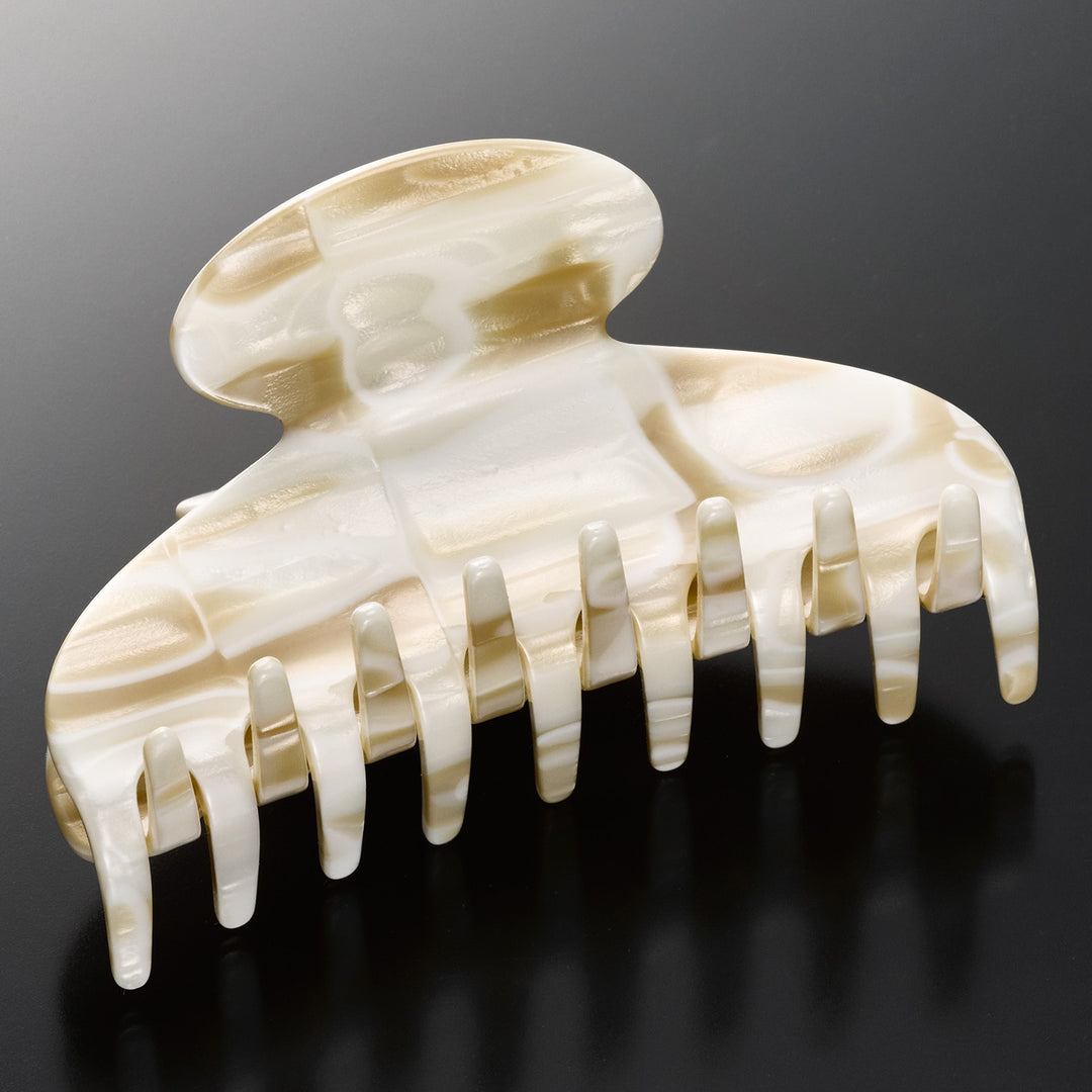 Große Haarklammer Recife in perlmuttfarbenem Design, ideal für dickes Haar