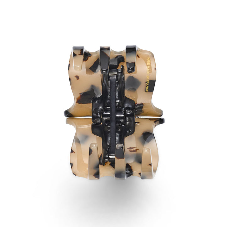 Lausanne Haarklammer mittelgroß, patentierter Gummizug, Blumen Design