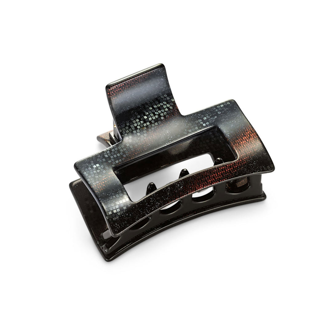 Tokio Haarklammer mittelgroß, rechteckig mit Aussparung