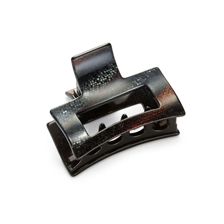 Tokio Haarklammer mittelgroß, rechteckig mit Aussparung