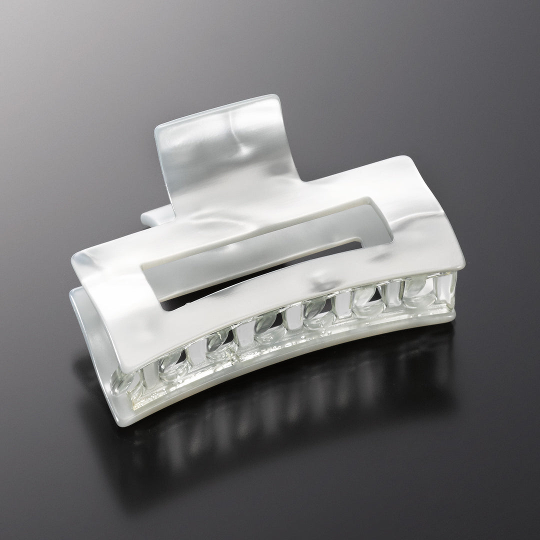 Florenz Haarklammer mittelgroß, rechteckig mit Aussparung