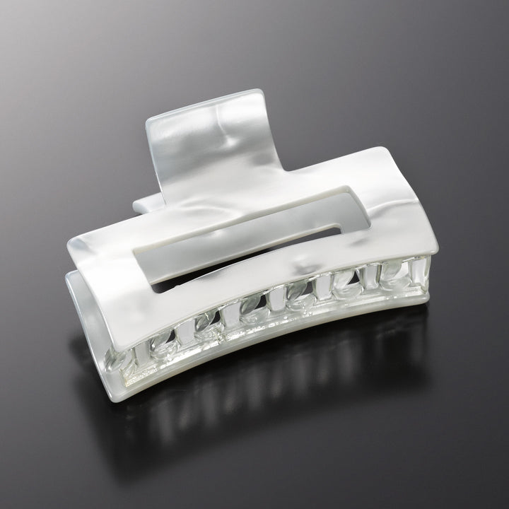 Florenz Haarklammer mittelgroß, rechteckig mit Aussparung