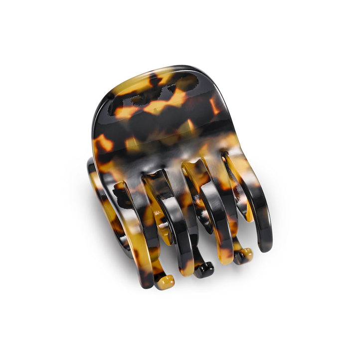Mittelgroße Haarklammer Paris mit elegantem Farbspiel in Bernstein- und Brauntönen