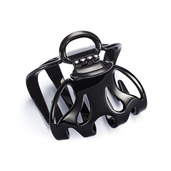 Haarklammer schwarz sehr gross mit Strass