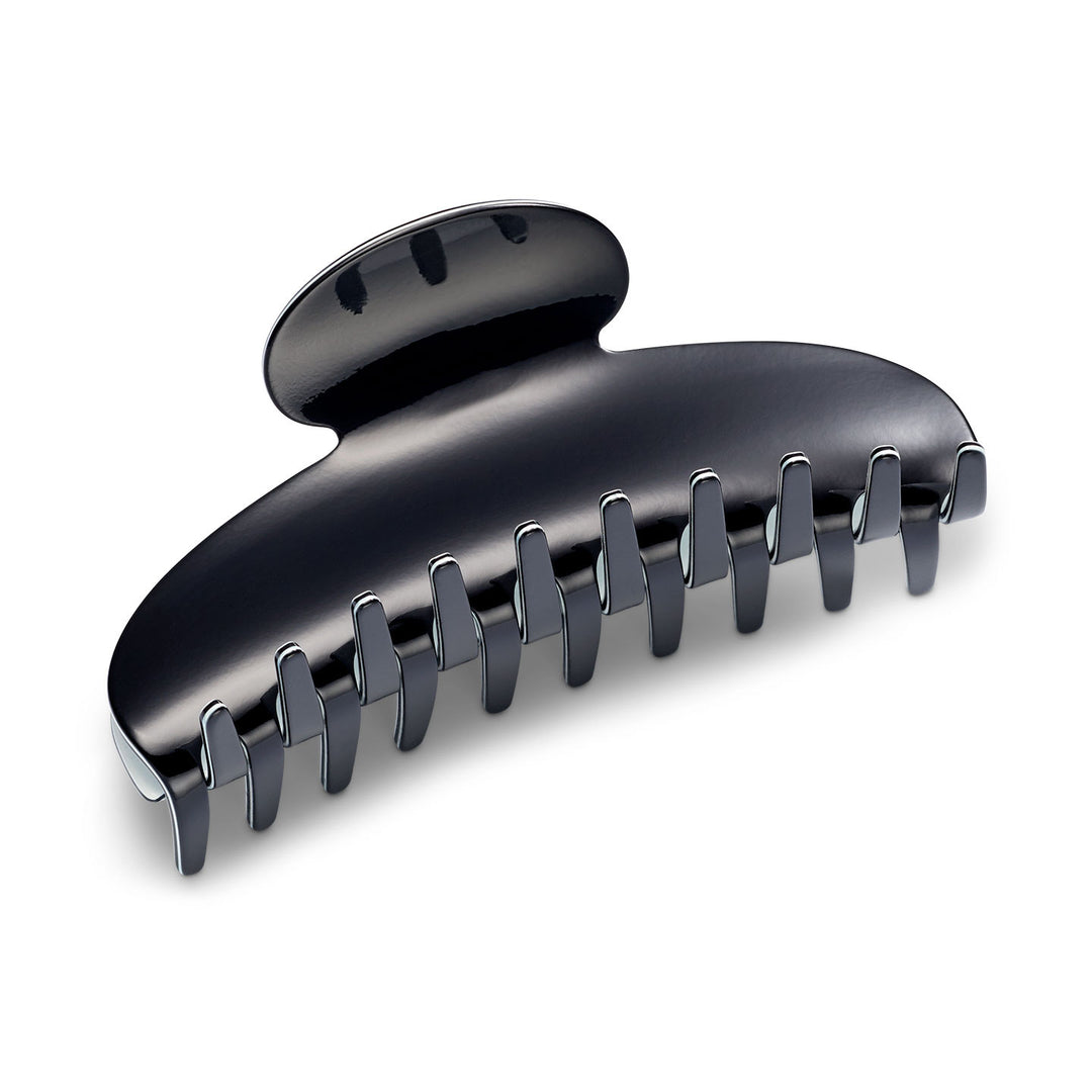 Schwarze Haarklammer London, sehr groß, für dickes Haar