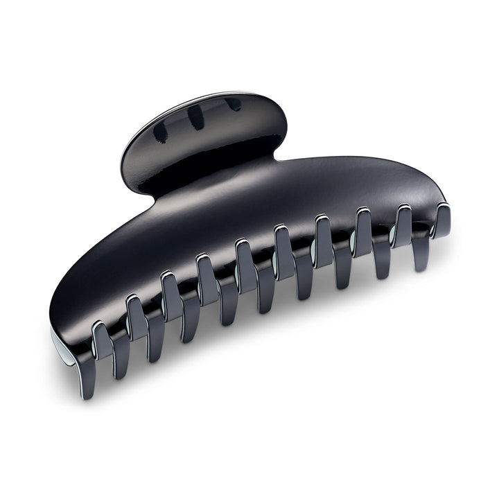 Schwarze Haarklammer London, sehr groß, für dickes Haar