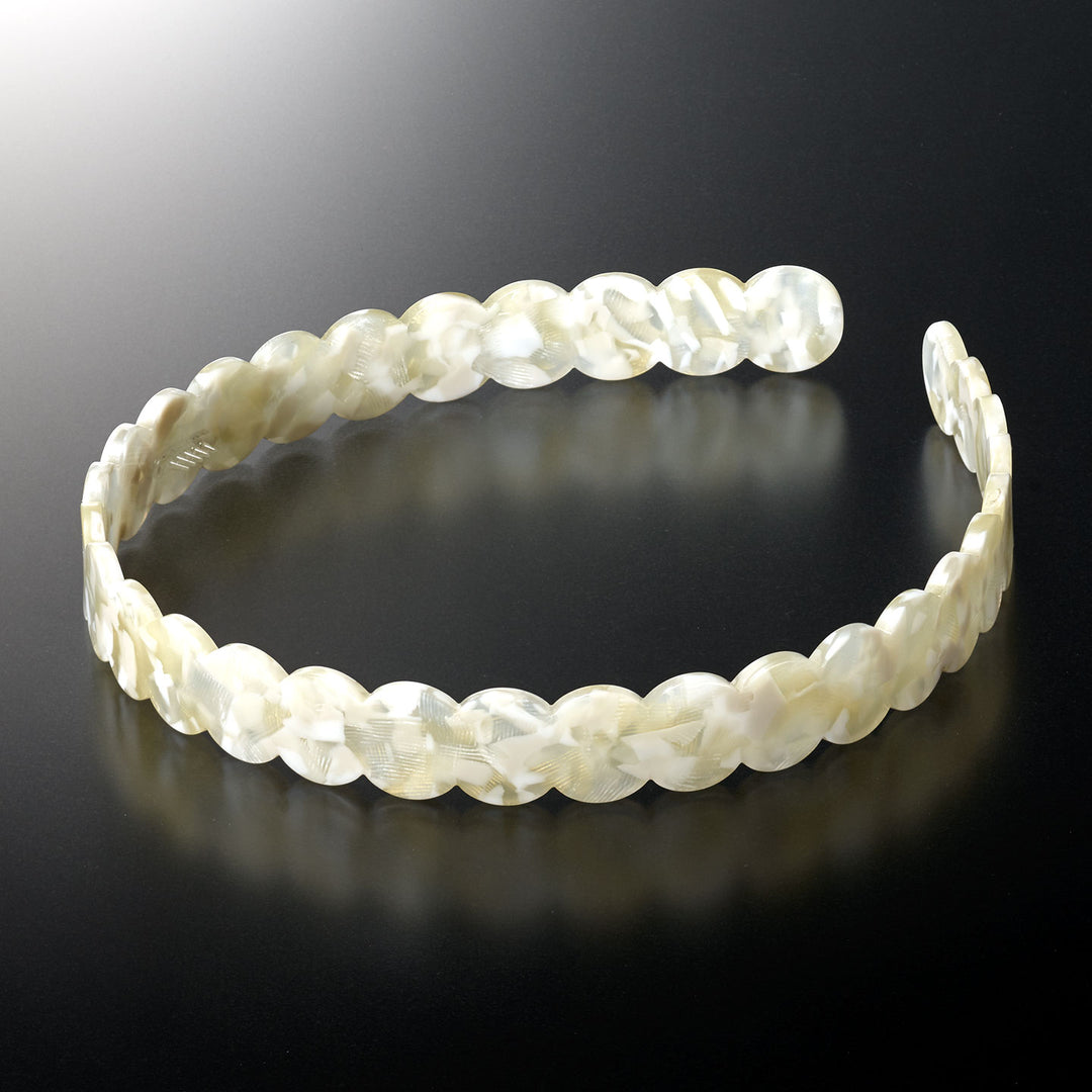 Haarreif Wien, schmal, Wellenlinie