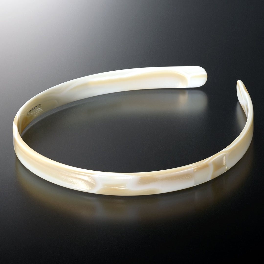 Haarreif Recife, schmal, beige