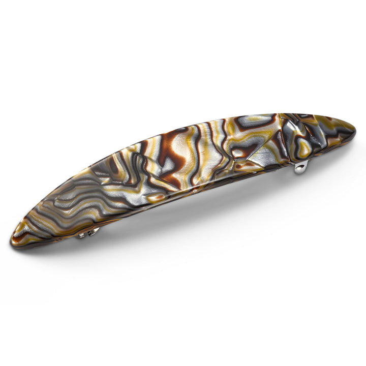 St. Petersburg Haarspange groß, elliptisch