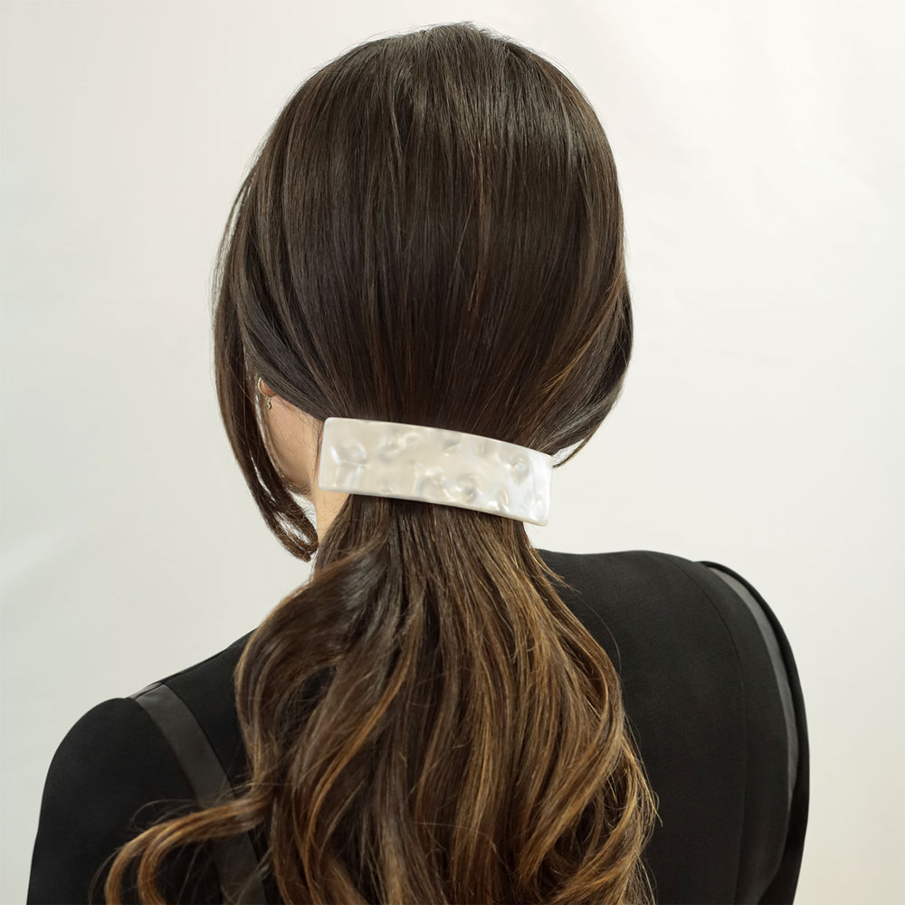 Zopf mit großer Haarspange Florenz