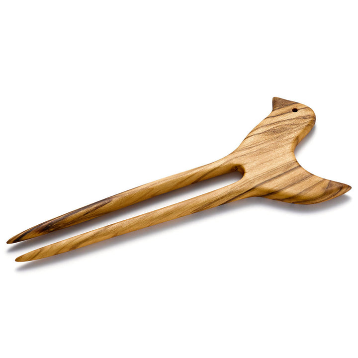 Passaro Haarforke, groß, Olivenholz