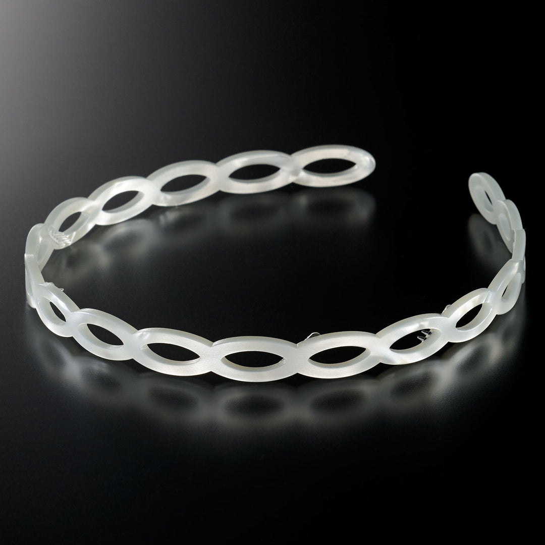 Florenz Haarreif, schmal, singuläre Ringreihe