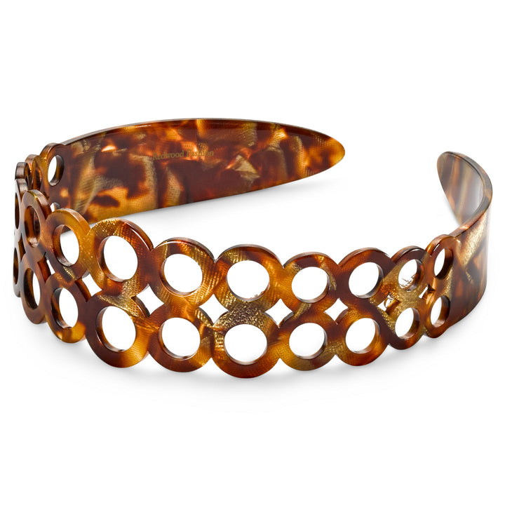 Granada Haarreif, breit, doppelte Ringreihe