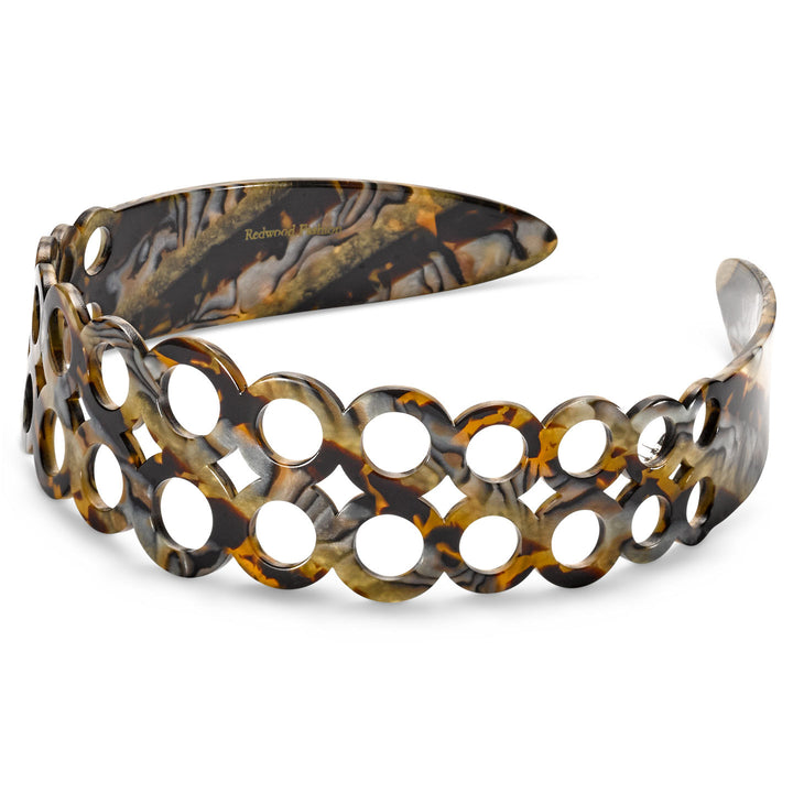 Kairo Haarreif, breit, doppelte Ringreihe