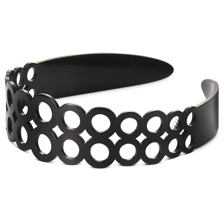 London Haarreif, breit, doppelte Ringreihe