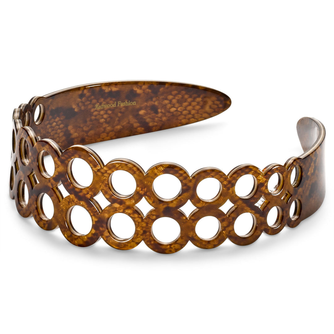 Las Vegas Haarreif, breit, doppelte Ringreihe