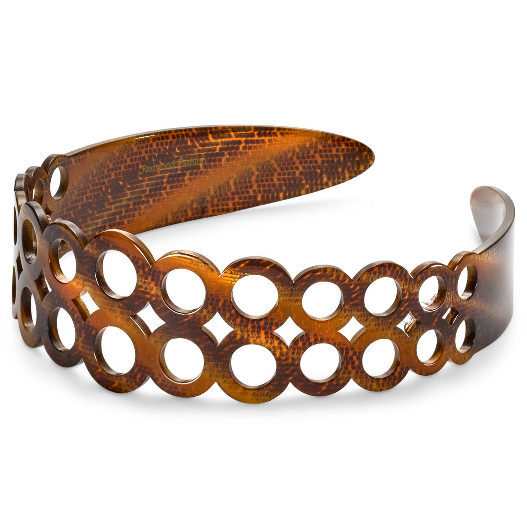 Moskau Haarreif, breit, doppelte Ringreihe