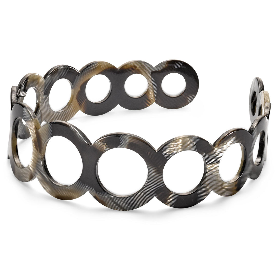 Bologna Haarreif, breit, singuläre Ringreihe