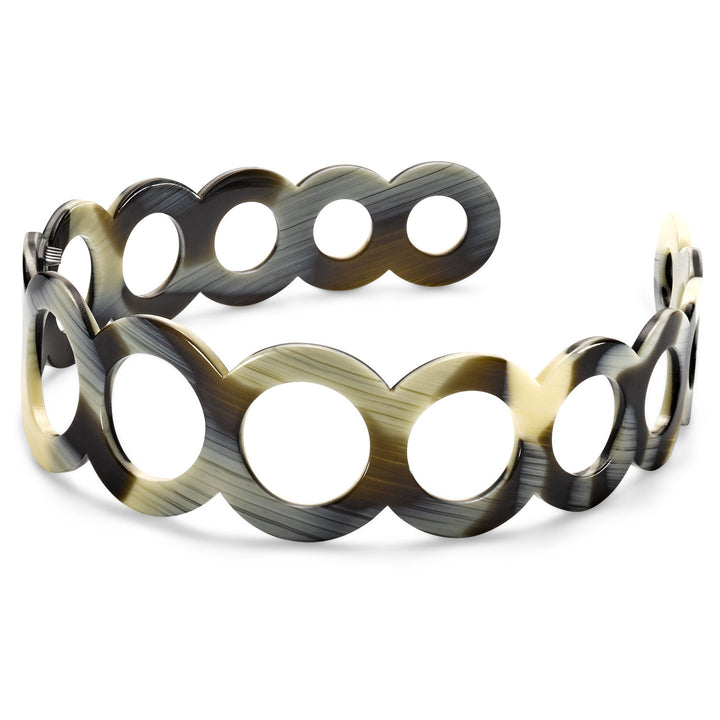 Dublin Haarreif, breit, singuläre Ringreihe