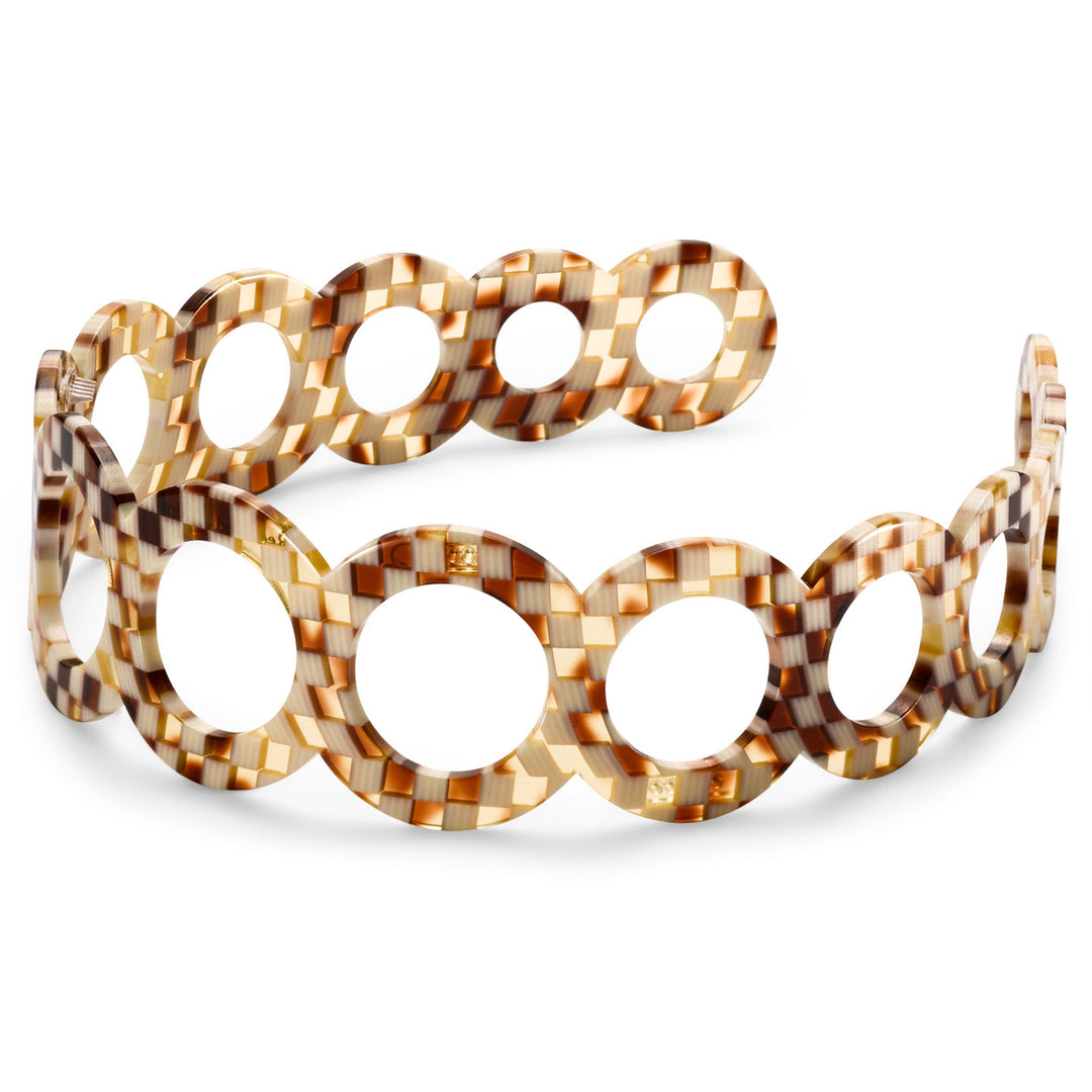 Lissabon Haarreif, breit, singuläre Ringreihe