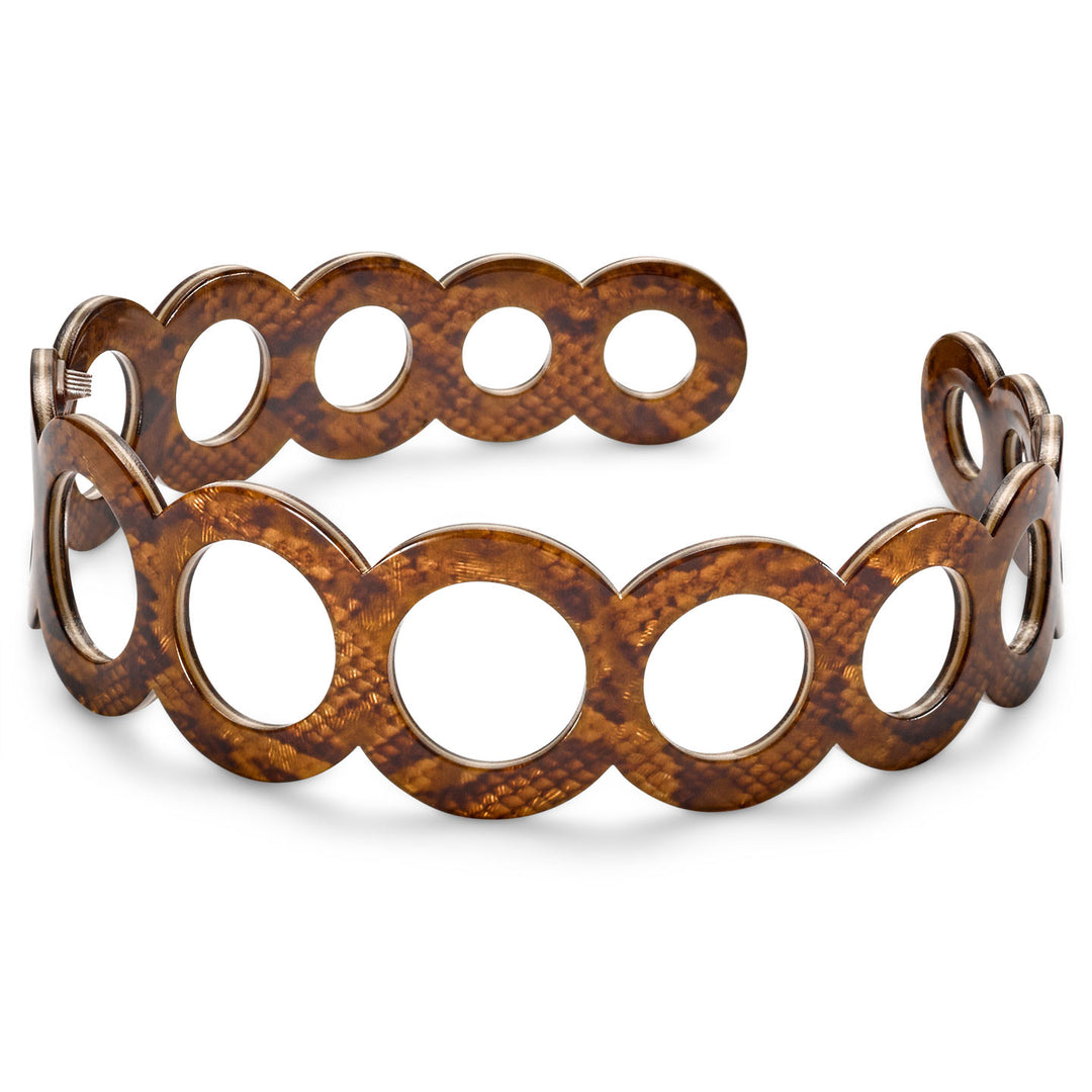 Las Vegas Haarreif, breit, singuläre Ringreihe