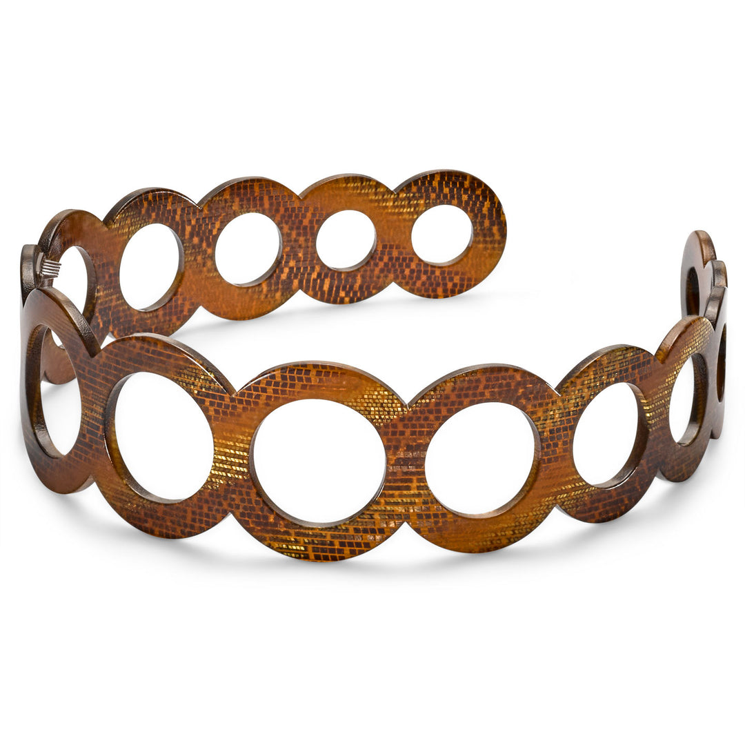 Moskau Haarreif, breit, singuläre Ringreihe