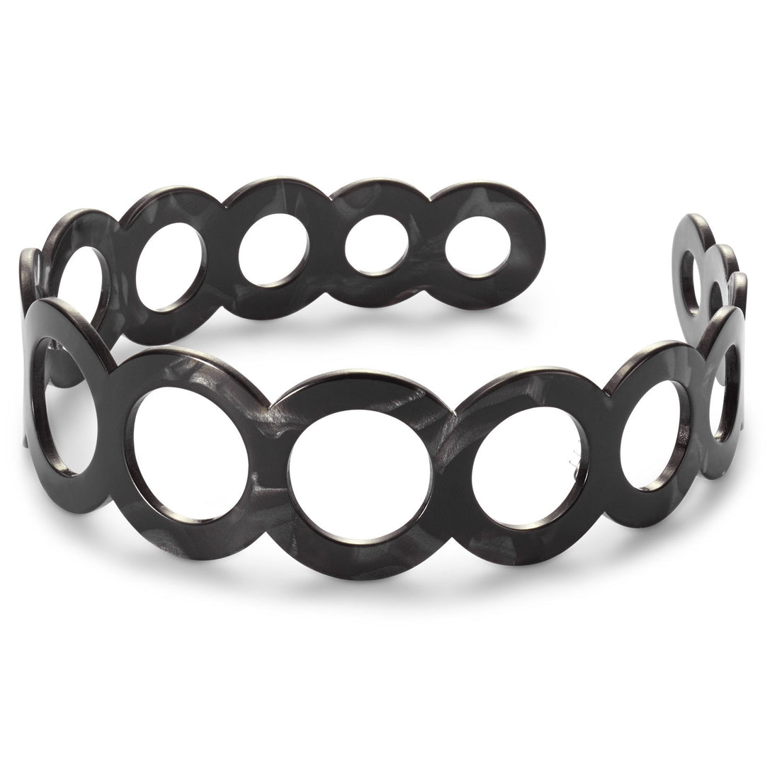 Mailand Haarreif, breit, singuläre Ringreihe