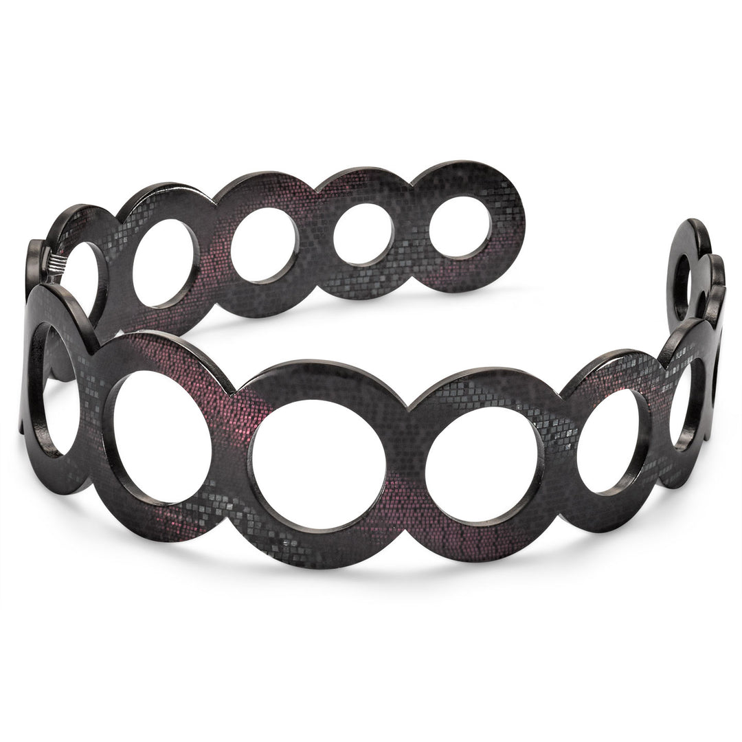 Tokio Haarreif, breit, singuläre Ringreihe