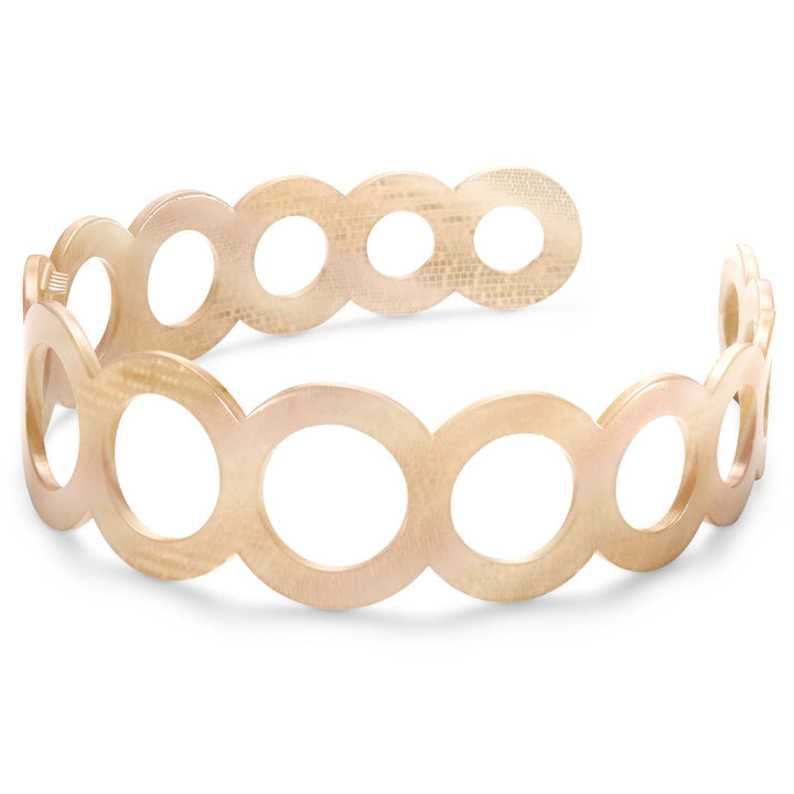 Verona Haarreif, breit, singuläre Ringreihe