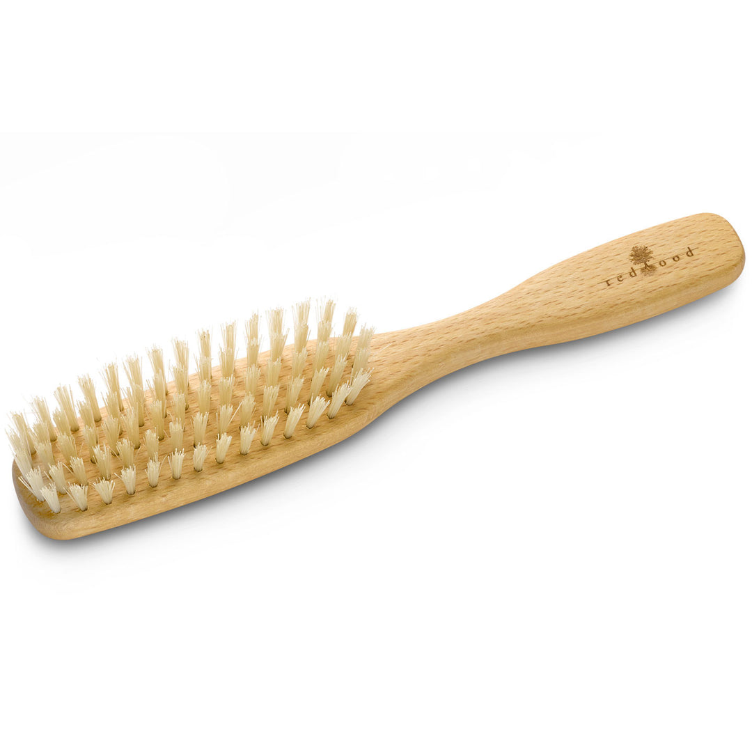 Klassische Haarbürste, Buchenholz, für kurzes bis langes, feines, glattes Haar, für empfindliche Kopfhaut