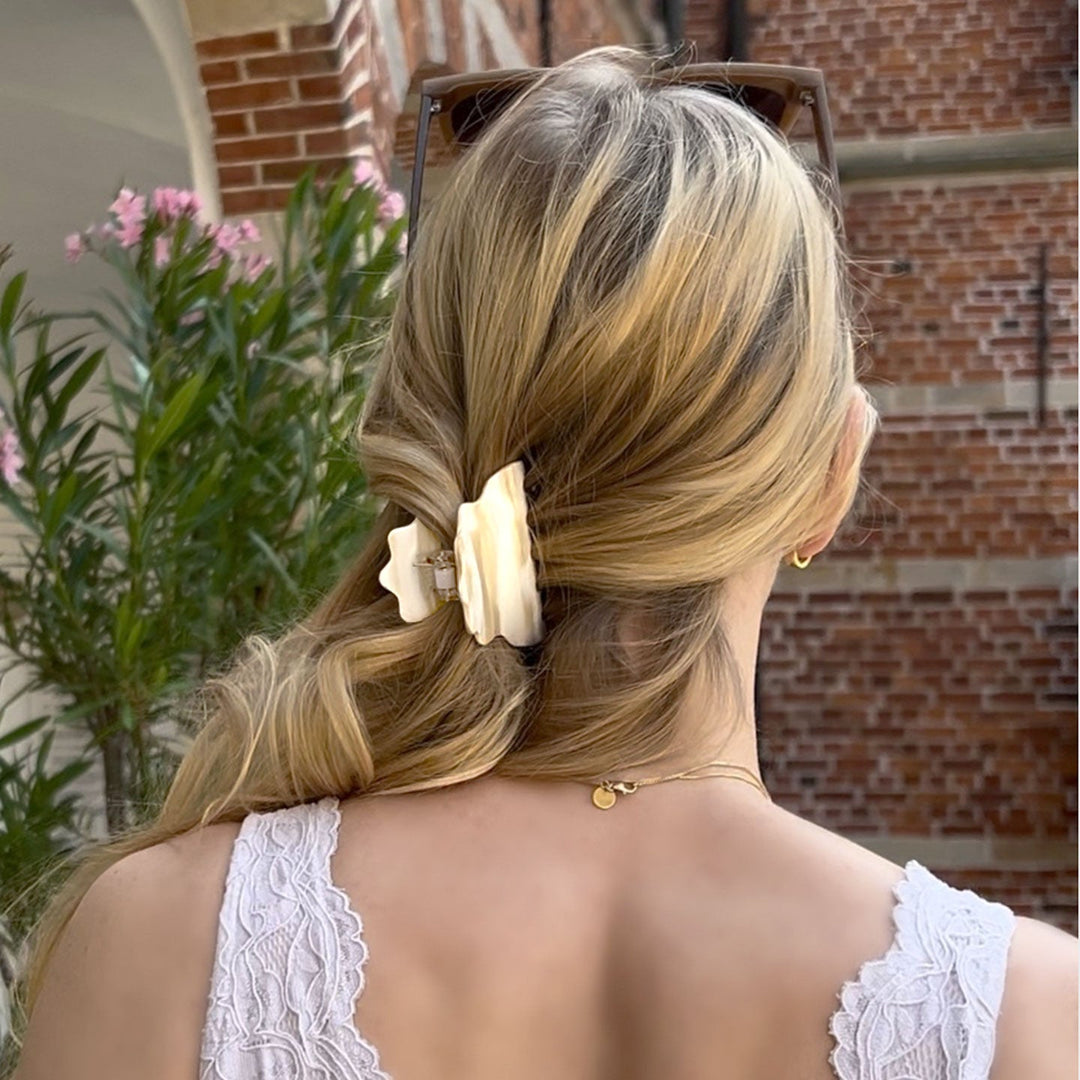 Pince à cheveux Recife moyenne, en forme de couronne