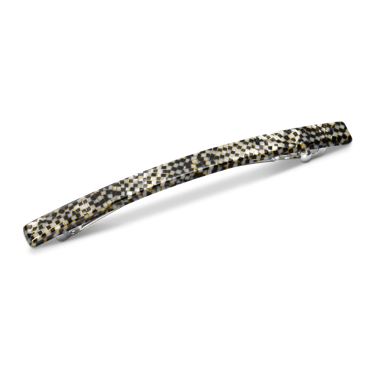 Große Pailletten-Haarspange In Lachs – Ca. 10,5 Cm, Metallständer, Perfekt Zum Hochstecken