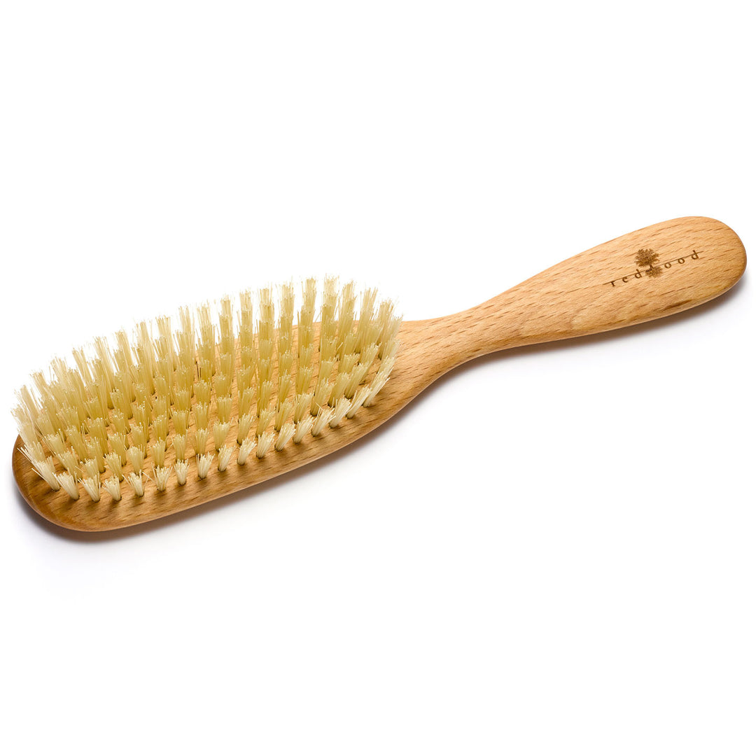 Klassische Haarbürste, Buchenholz, für kurzes bis langes, glattes Haar